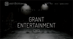 Desktop Screenshot of grantentertainment.com